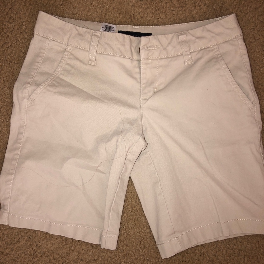 Khaki uniform shorts (2 pairs)